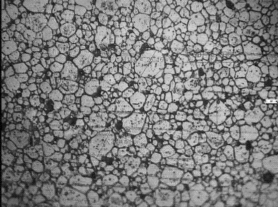 Neodymium iron boron metallographic analysis sample preparation method