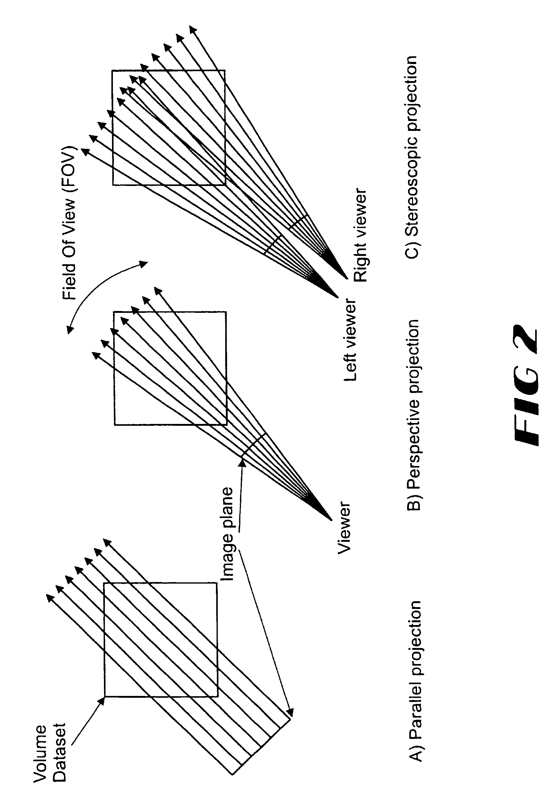 Resample and composite engine for real-time volume rendering