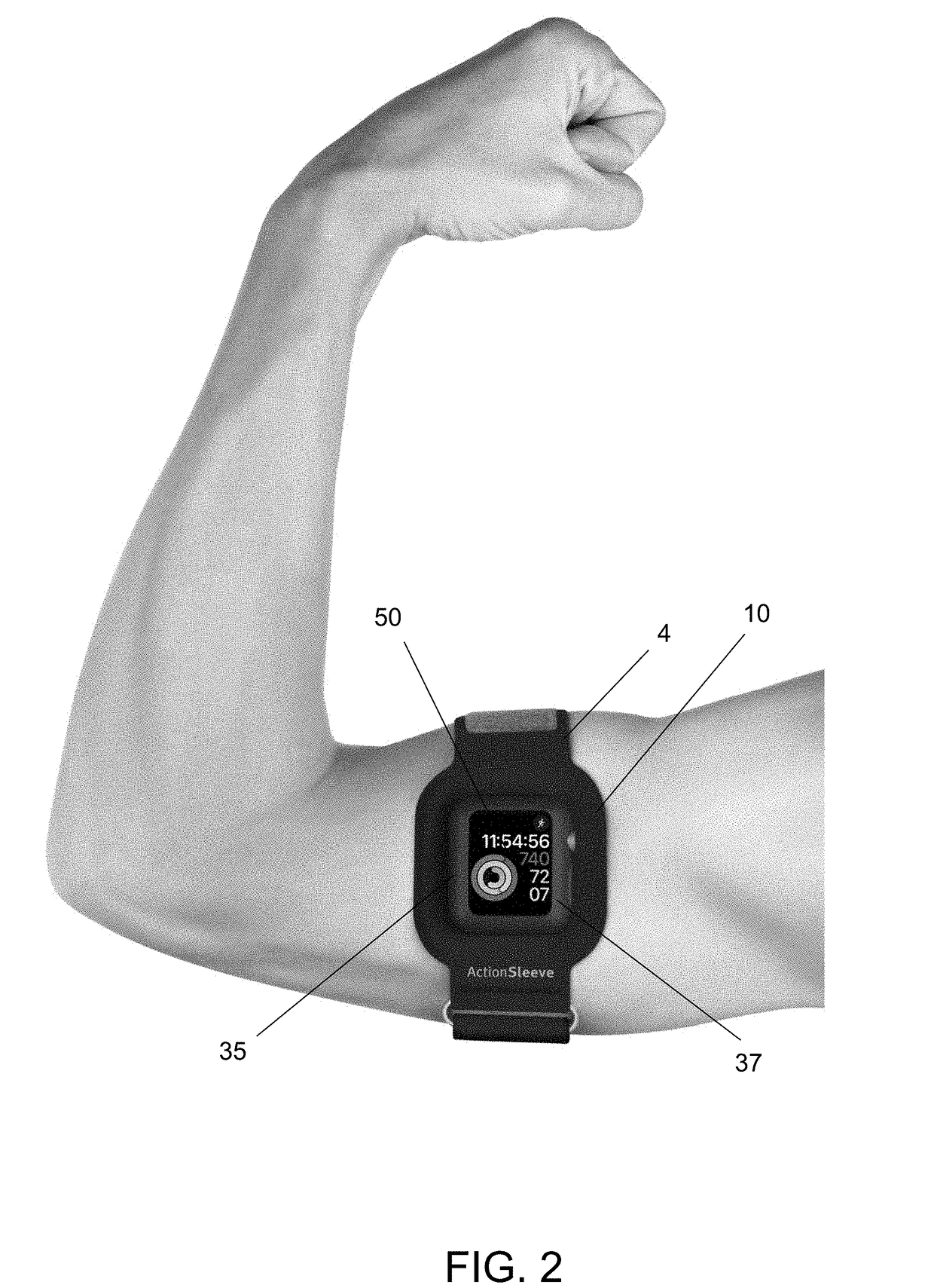 Wearable holder for securing a smart watch