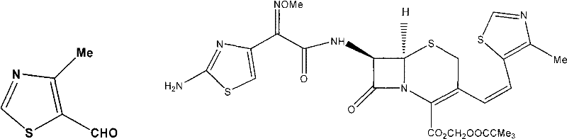 Synthetic technology of cefditoren pivoxil intermediate