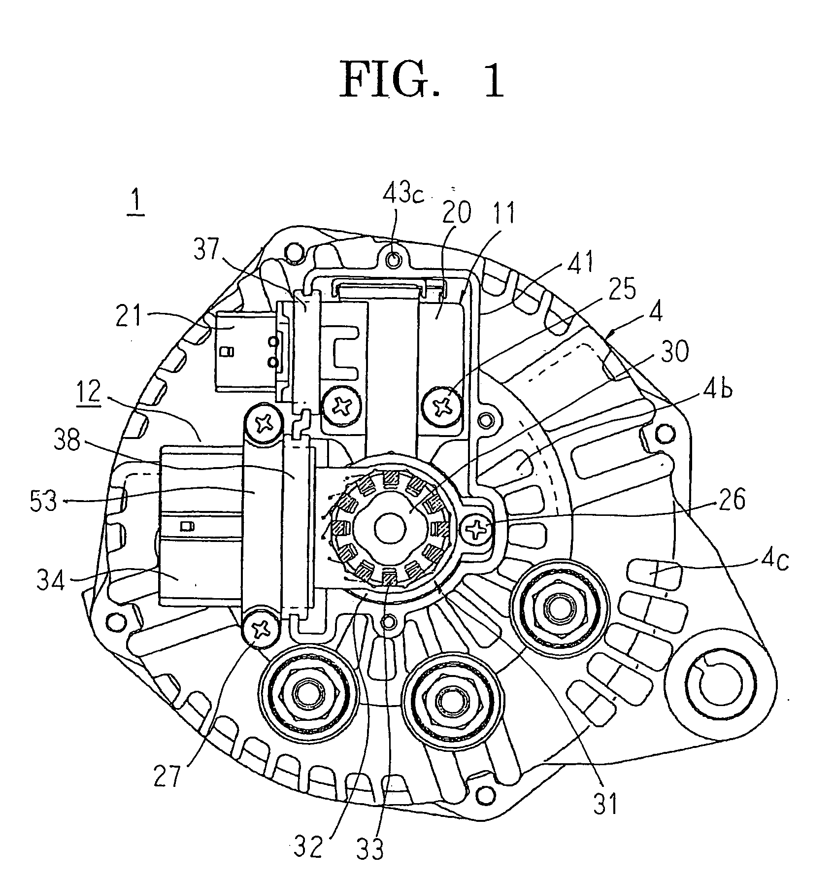 Automotive dynamoelectric machine