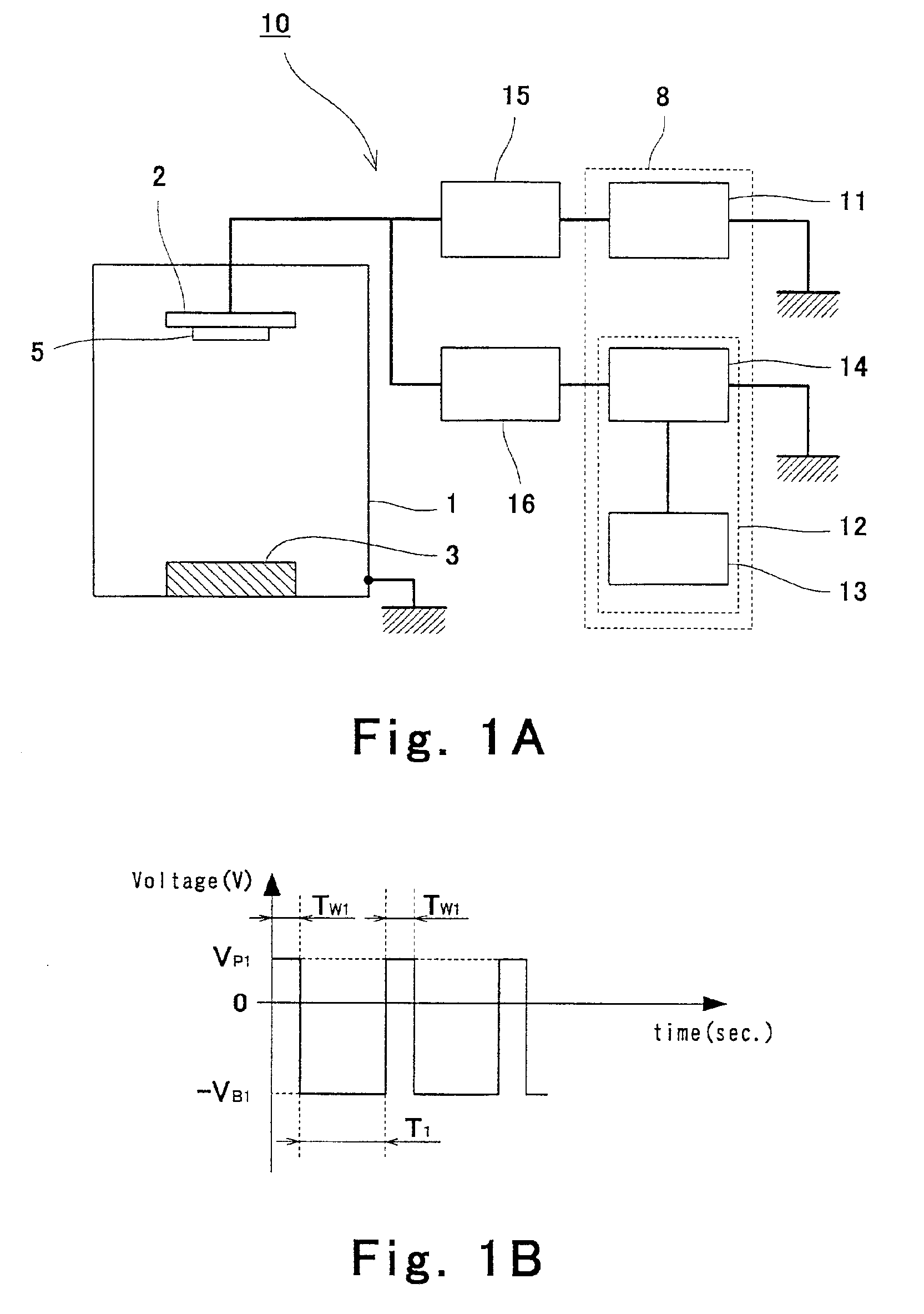 Ion plating device and ion plating method