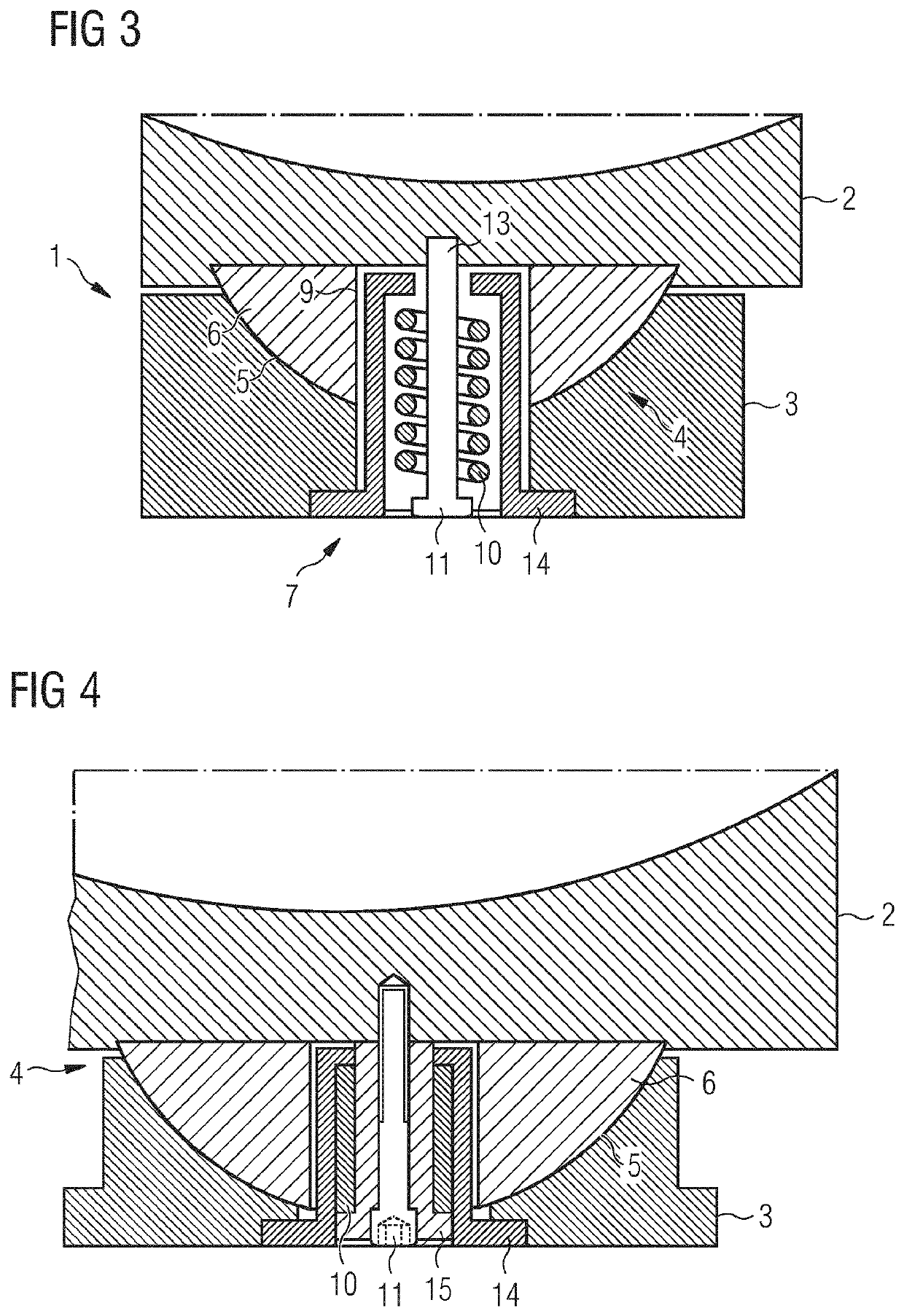 Sliding bearing pad support