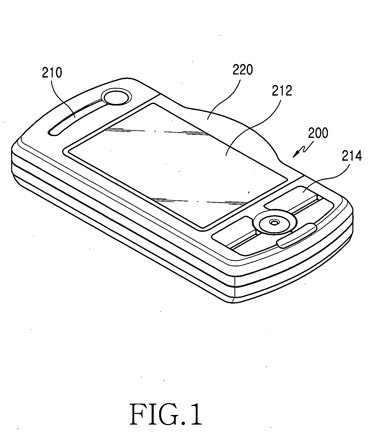 Portable communication terminal having a housing capable of both sliding and swinging