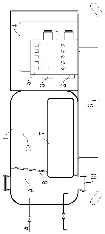 Electromagnetic vapor collection device for dirty oil recovery in oil field