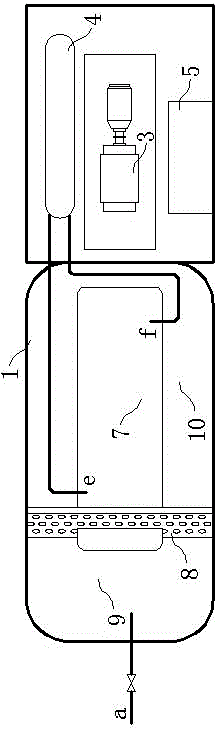 Electromagnetic vapor collection device for dirty oil recovery in oil field