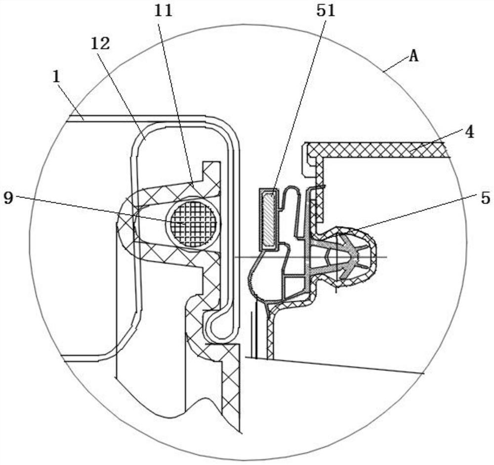 A refrigerator sealing device and its control method