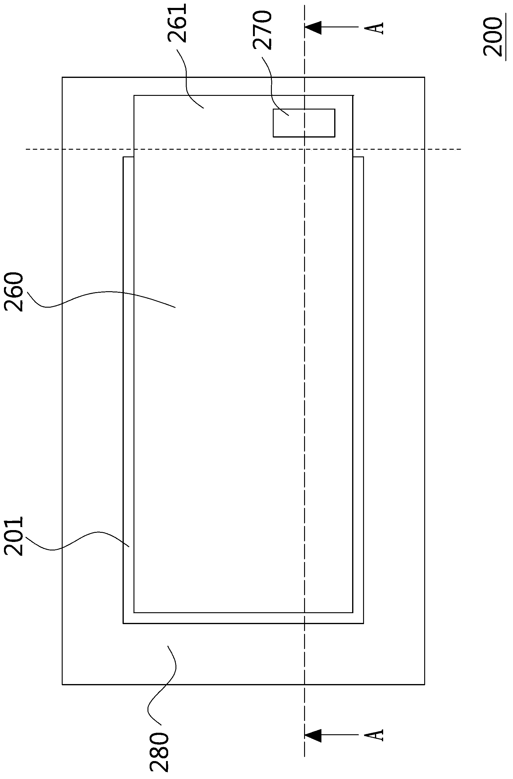 Packaging structure and packaging method used for display panel