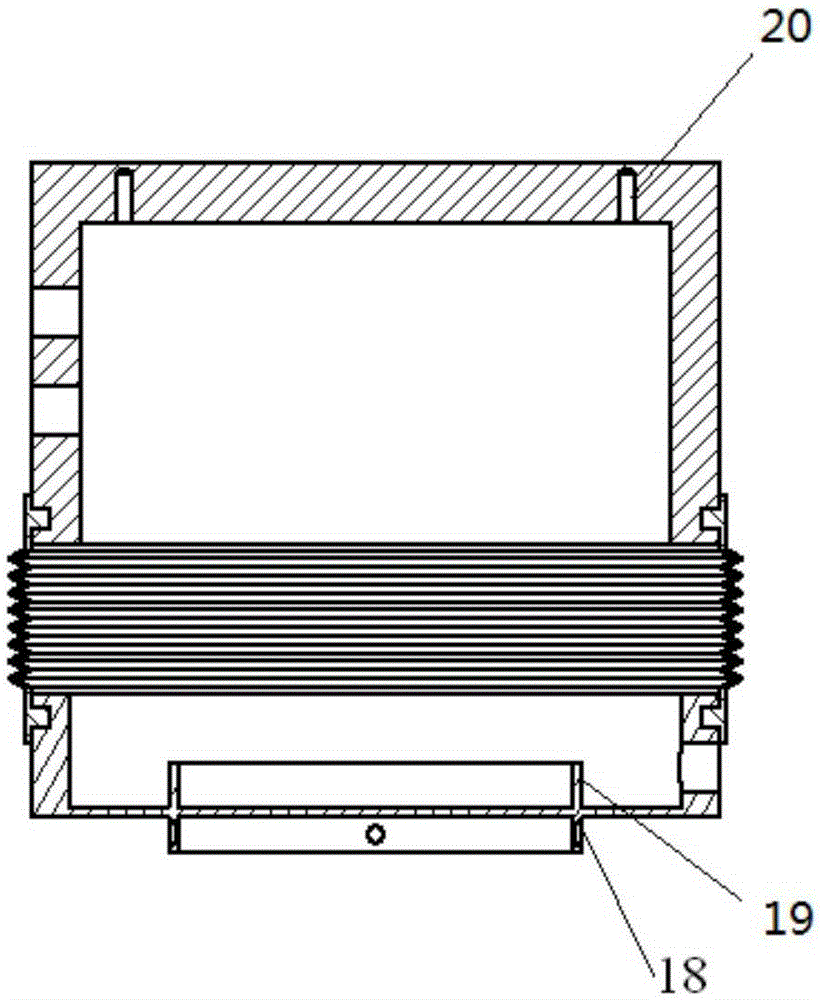 A joint motion simulation test system with biological cultivation function