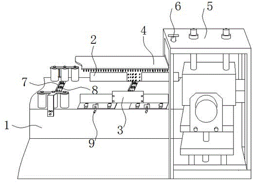 Soap body cleaning device of extruder