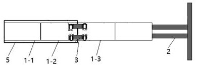 Pipe jacking relay jacking conversion device and construction method