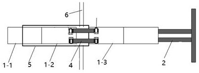 Pipe jacking relay jacking conversion device and construction method