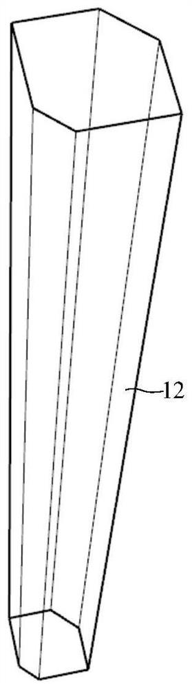 Corner vertical hole centralized arrangement and direct stress longitudinal bar connection overlapping column and construction technology