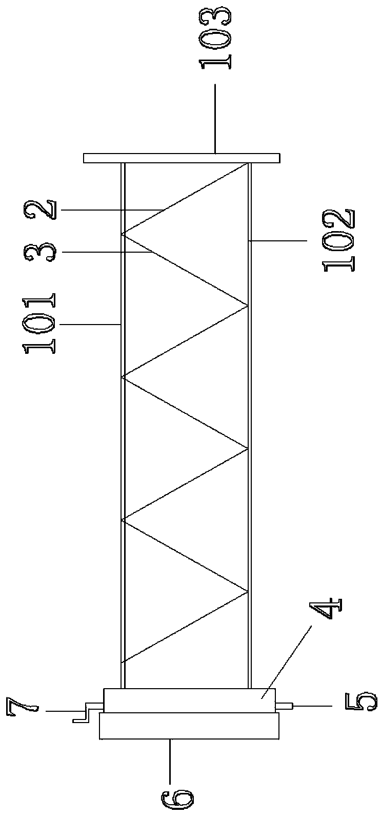 Pulling wire net and application thereof in cultivation process of vine crops