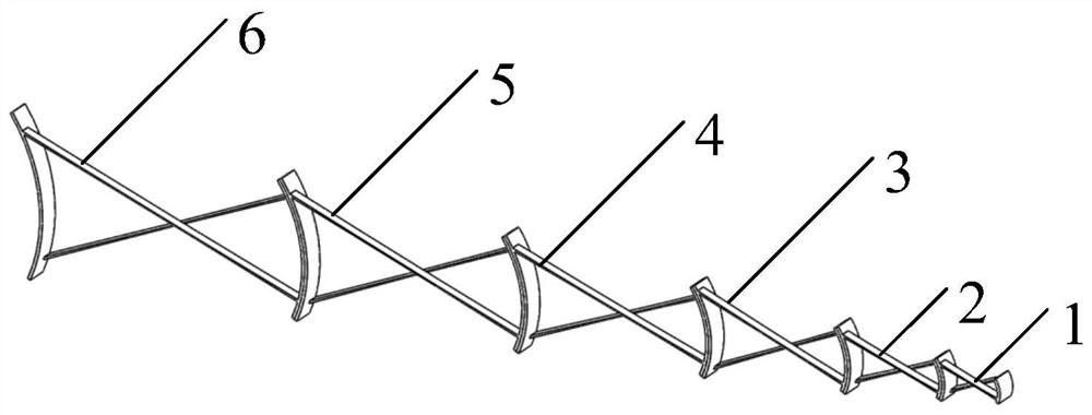 A Multistage Passive Bending Mechanism Based on Variable Cross-section Cross Reeds