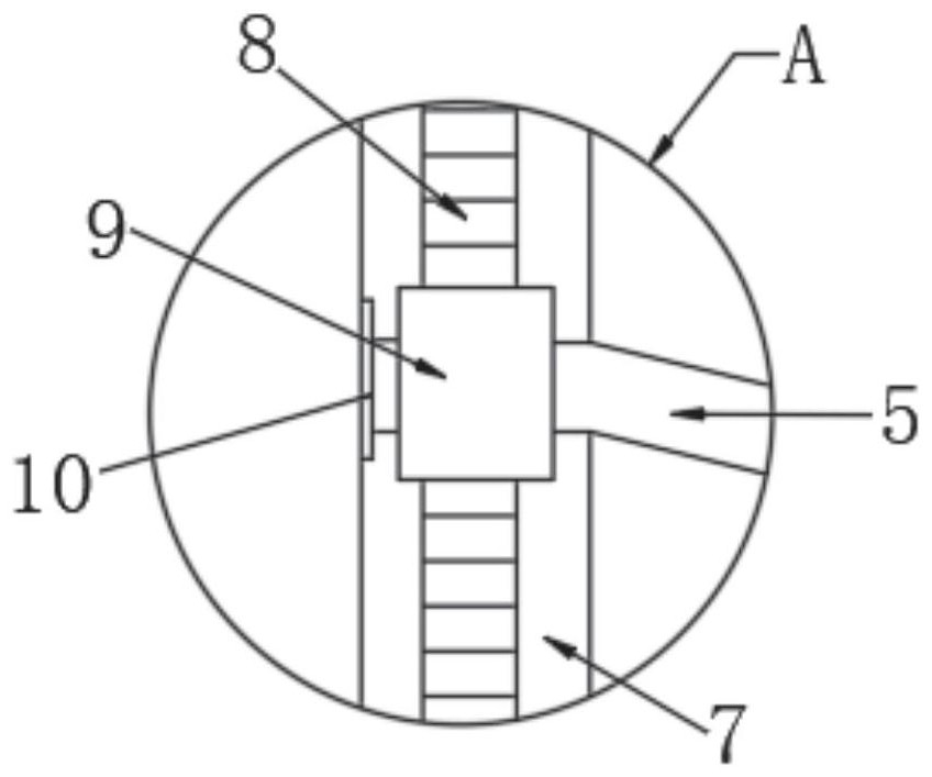 Calcium sulfate whisker powder screening device