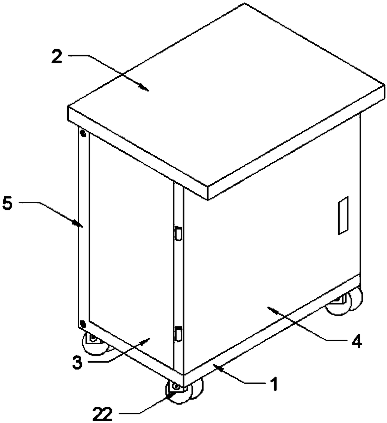 Modular distribution cabinet