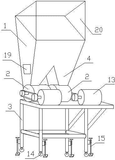 Special daily ration for lean brood sow and fabrication method thereof