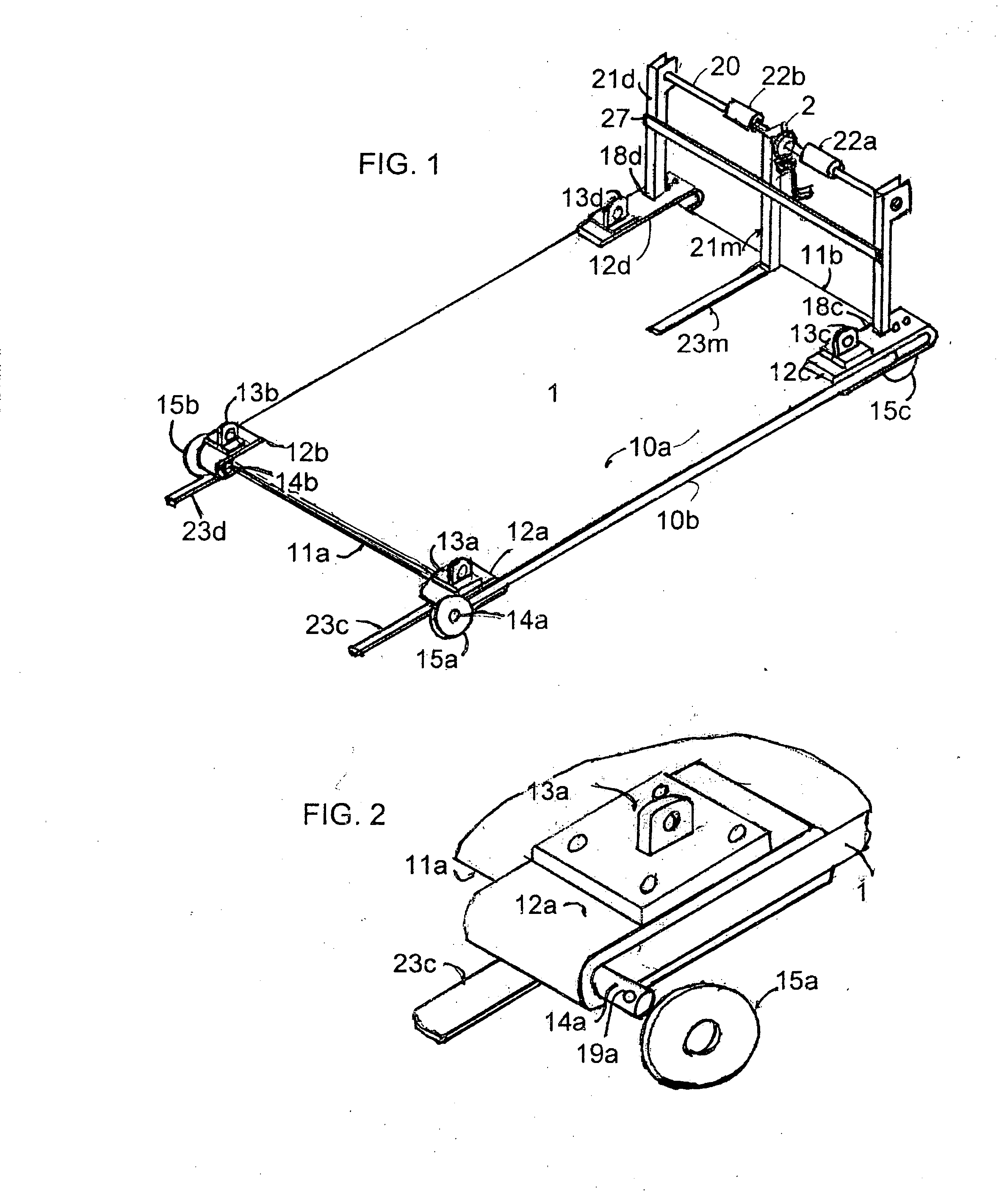 Cargo handler for vehicles with rear cargo space