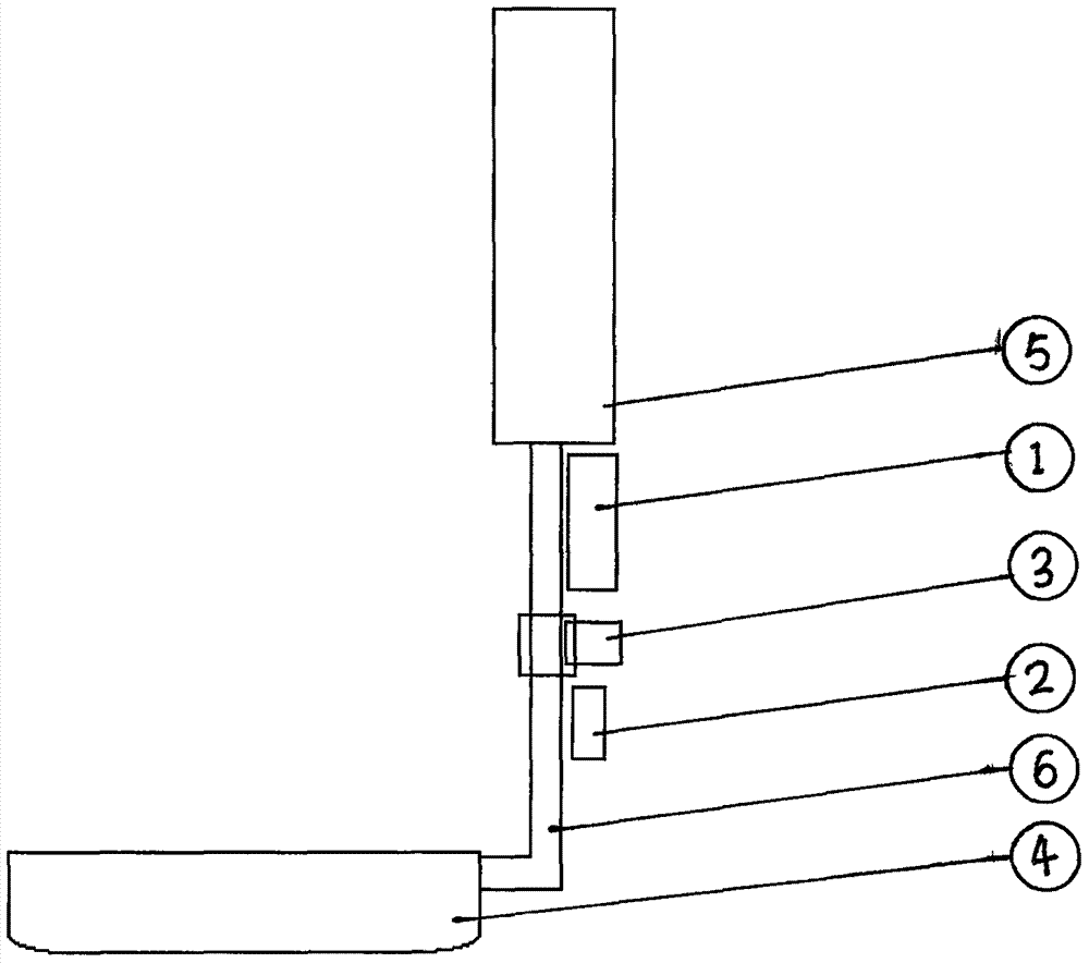 Timing quantitative flushing equipment of toilet bowl