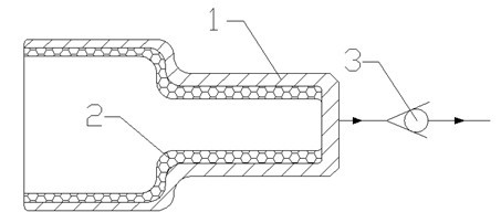 Thermal-shrinkage-type insulation anode exhaust sealing cap and preparation method thereof