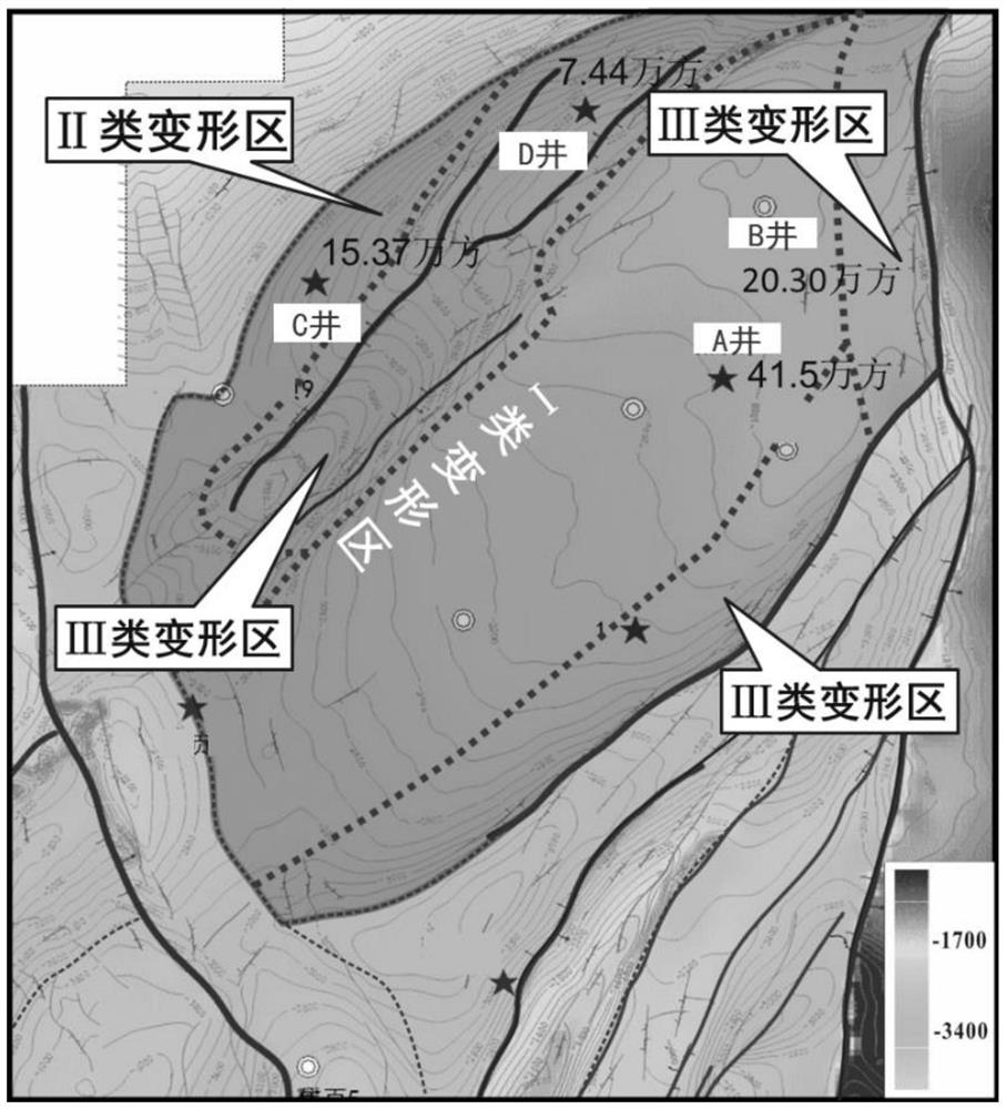 Shale gas quantitative evaluation method, device and equipment based on tectonic deformation strength