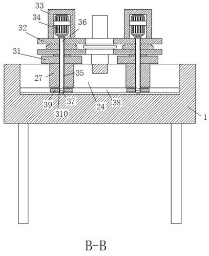 Numerical-control roller bending device used for step guide rail bending, molding and processing