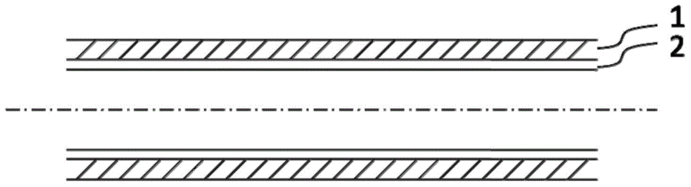 Anticorrosion waxing-preventive composite pipe and manufacturing method thereof