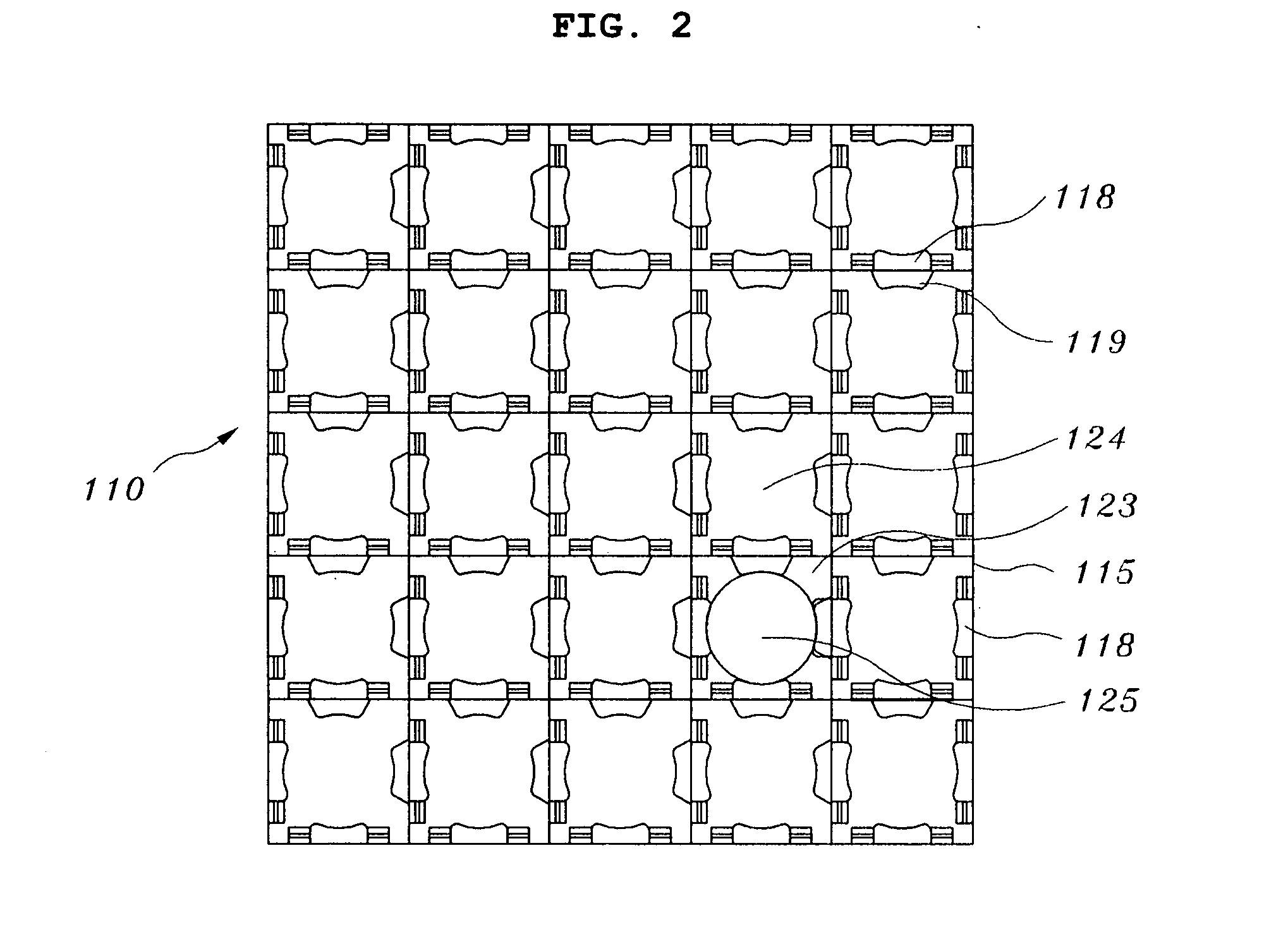 Spacer grid spring for increasing the conformal contact area with fuel rod
