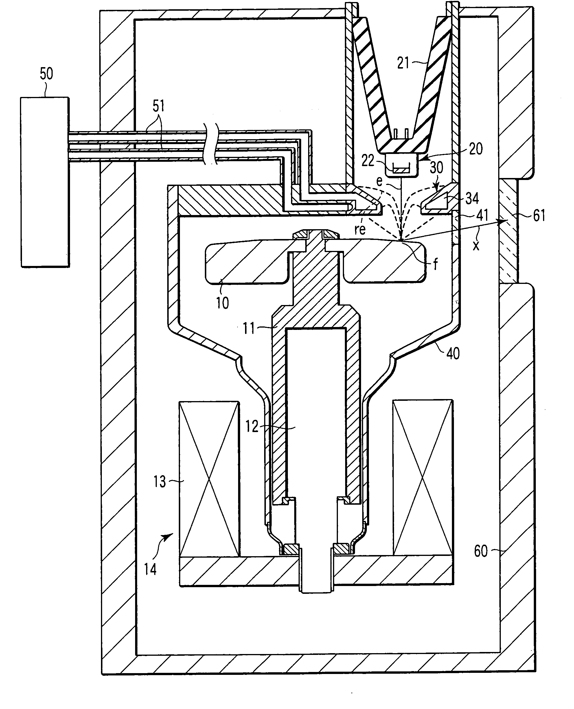 Rotation anode X-ray tube