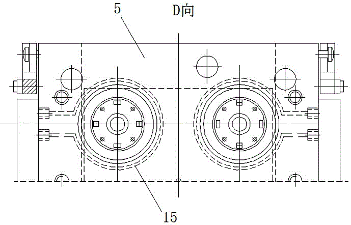 Double-parting-surface structure die capable of achieving stable and rapid parting