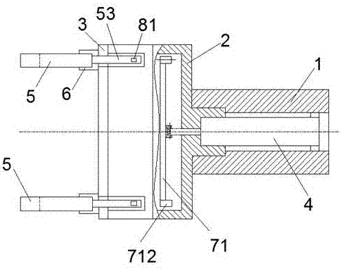 Pipe clamping device for industrial robot