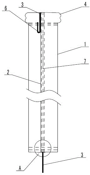 Electrically conductive filter bag and production method thereof