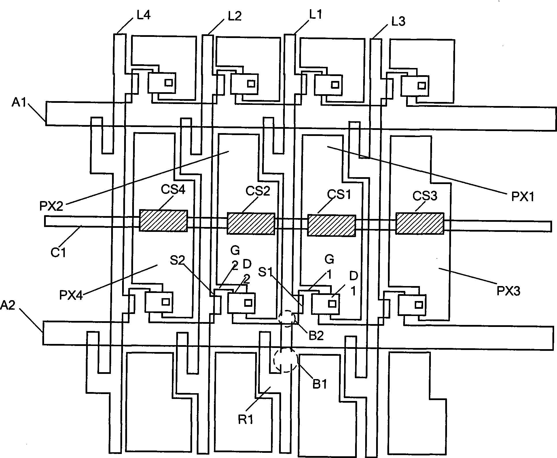 Method for repairing LCD device