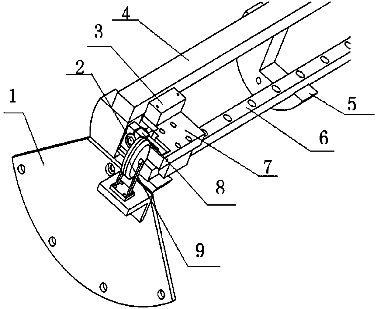 Hall probe high-precision position acquisition device