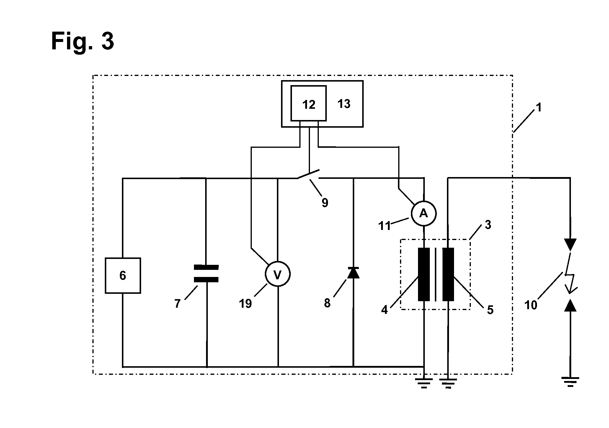 Determination of the burning duration of an ignition spark