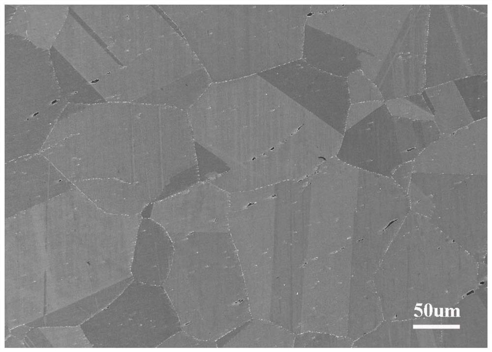 A kind of high-strength, high-toughness, oxidation-resistant iron-nickel-based superalloy and preparation method thereof