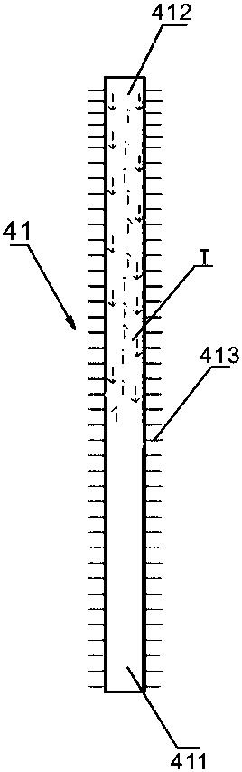 A long-term passive containment cooling system