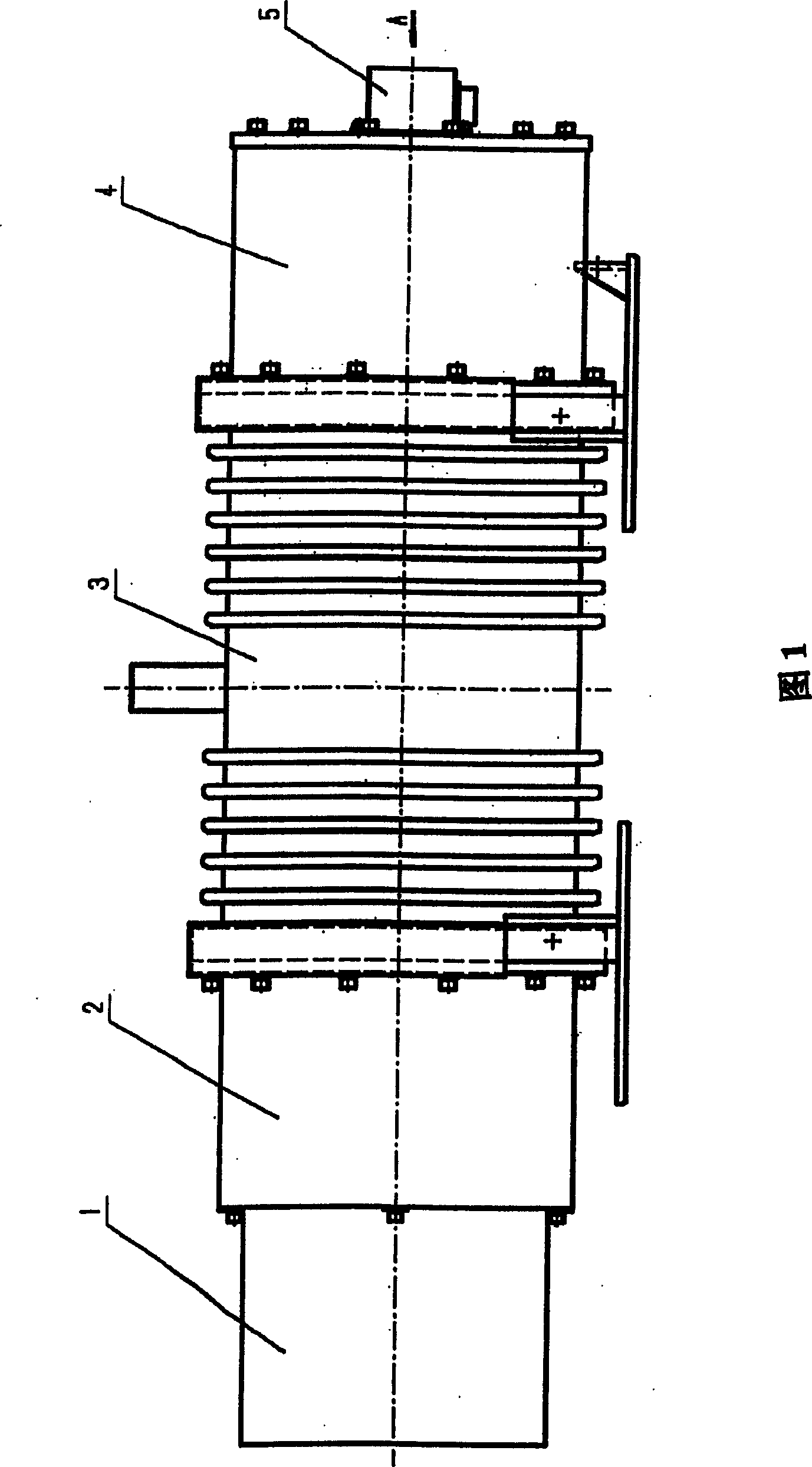 Sectional-drum-shape X-ray source