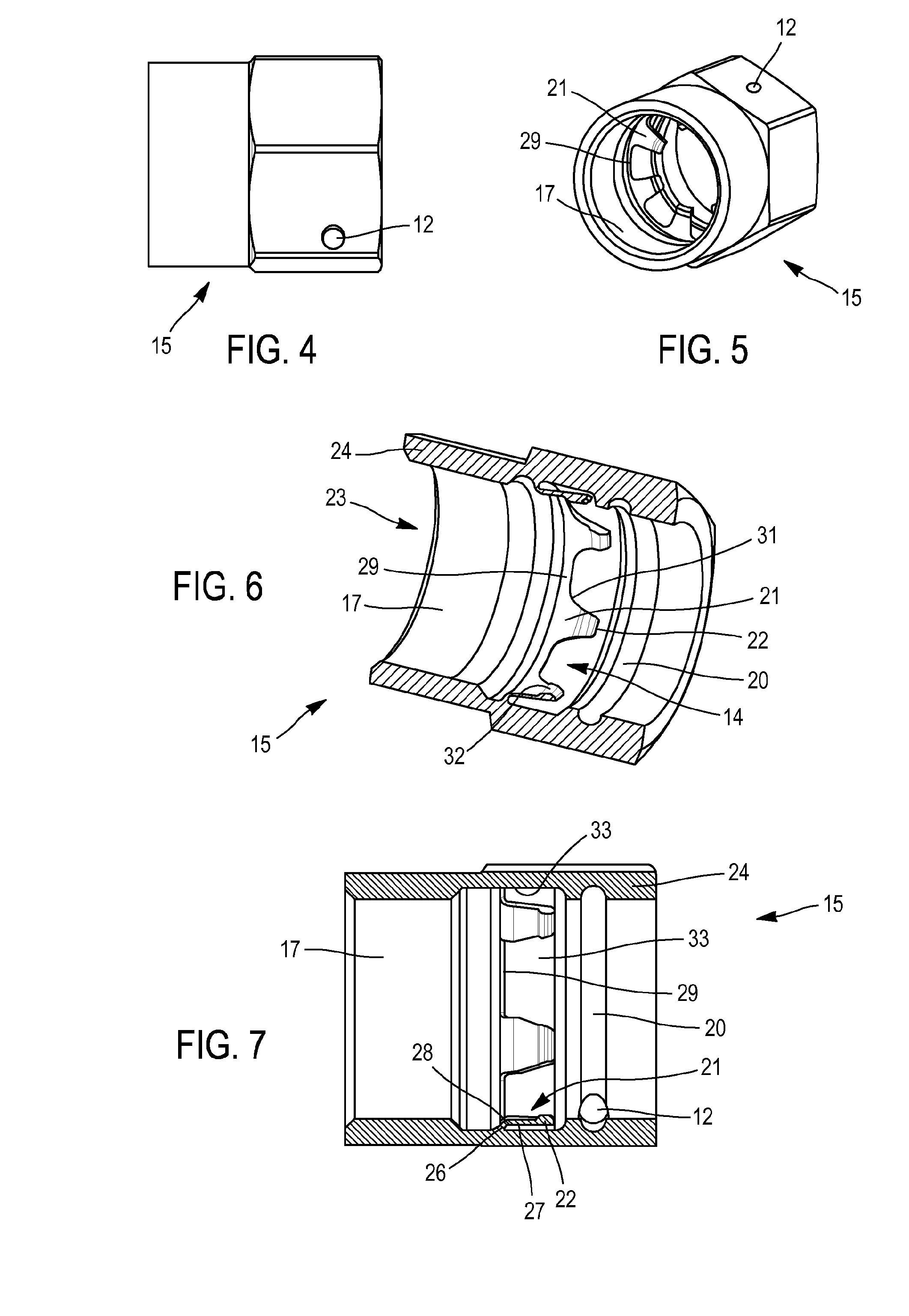 Safety Connecting Device, In Particular For Piping, An End-Coupler For Such Device, And A Method For Manufacturing A Nut Therefor