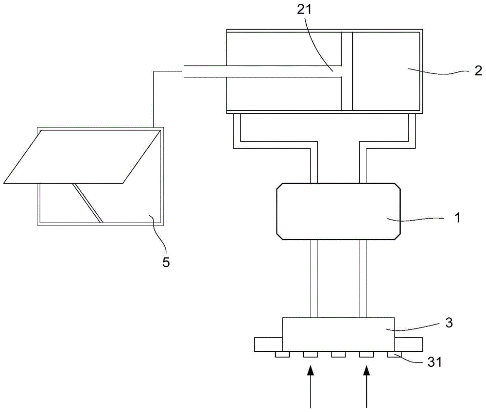 A fire-fighting device with automatic opening function