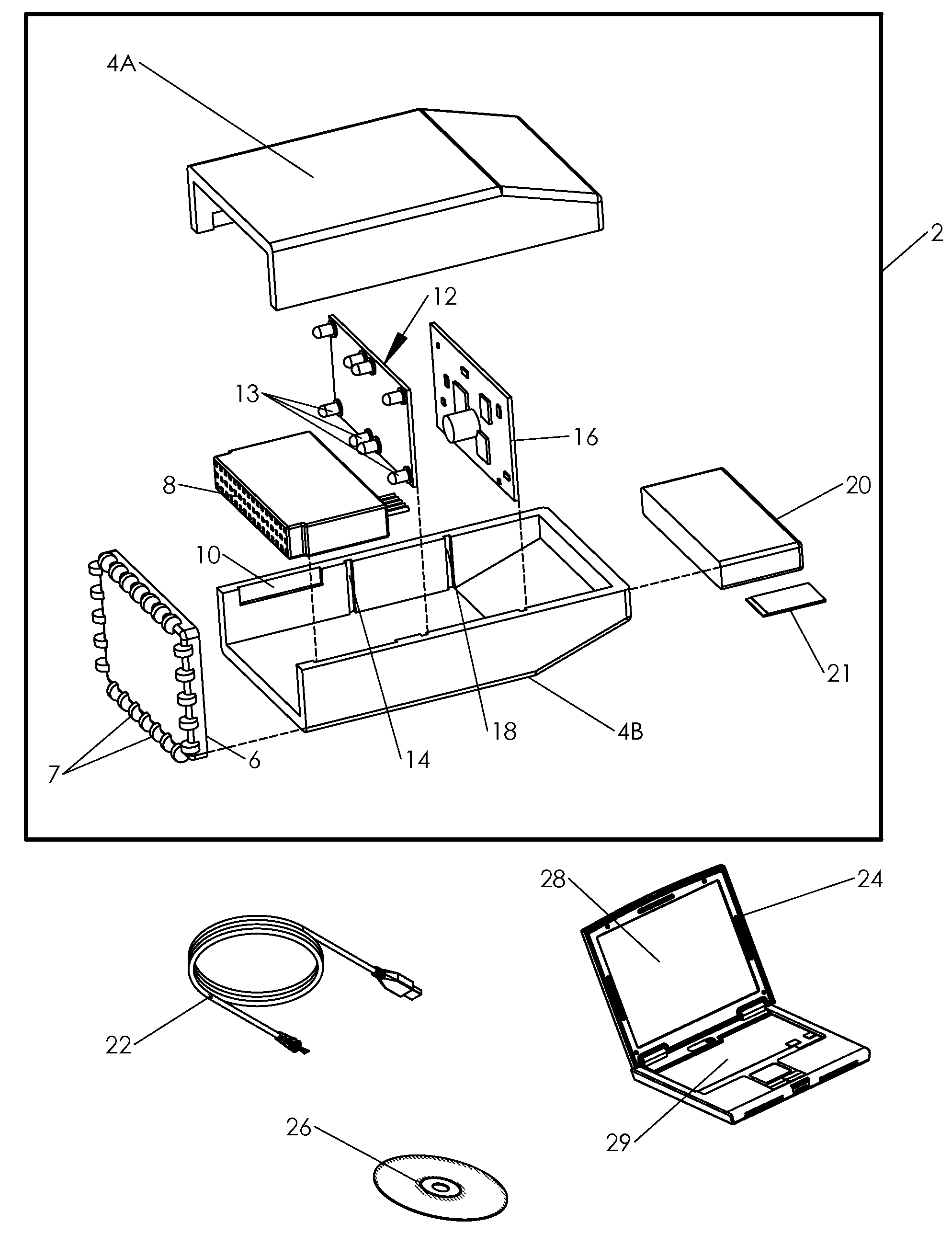 System and method for providing simulated images through cosmetic monitoring