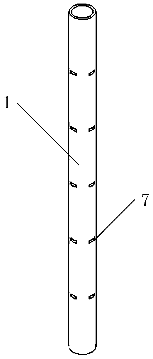 Steel pipe composite pile for collapsible loess