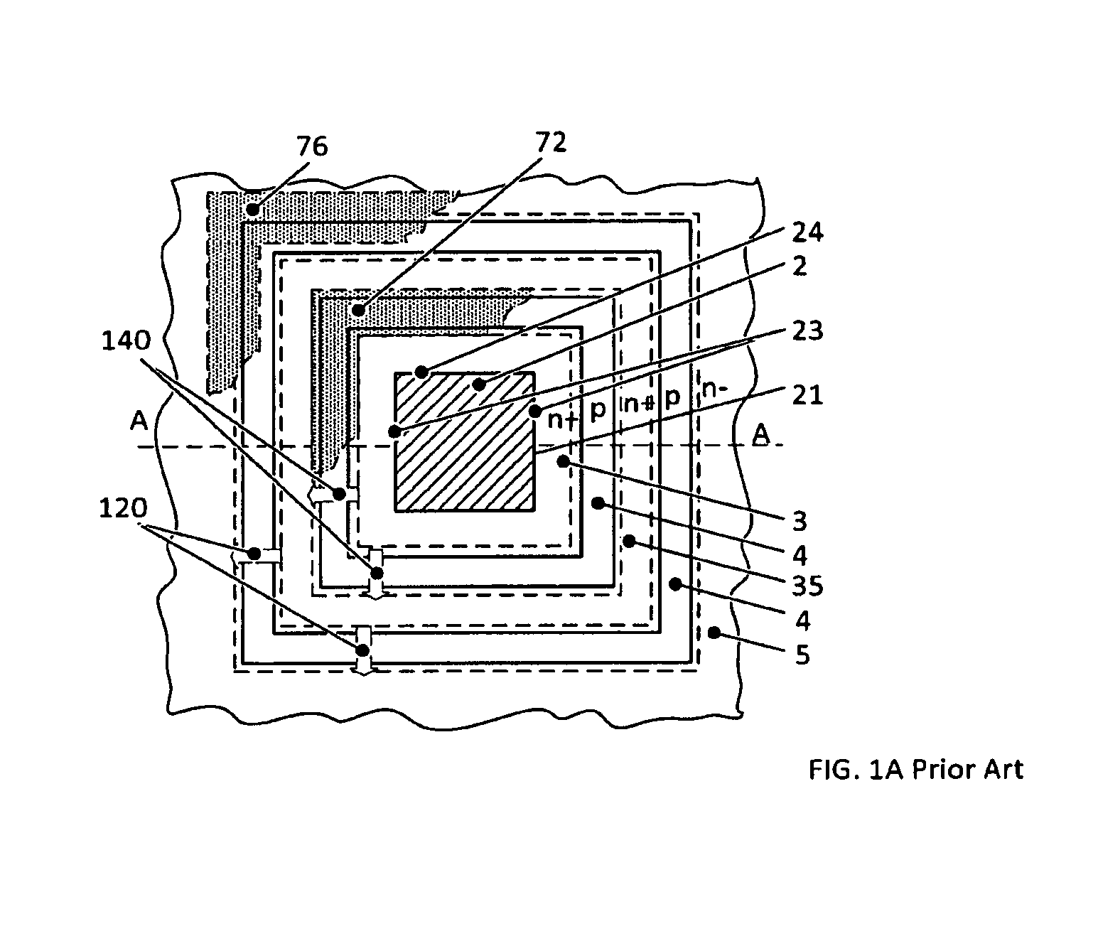 Power semiconductor device and corresponding module