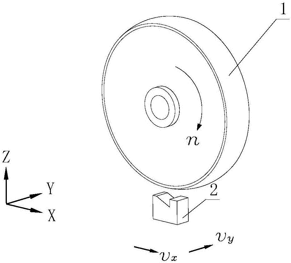 In-place precision measurement method for three-dimensional shape error of aspheric grinding circular arc diamond grinding wheel