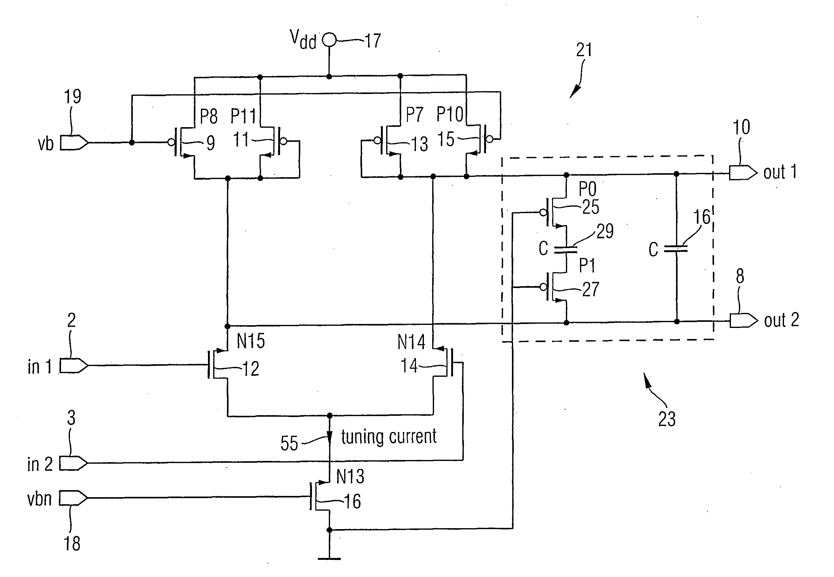 Current-controlled oscillator