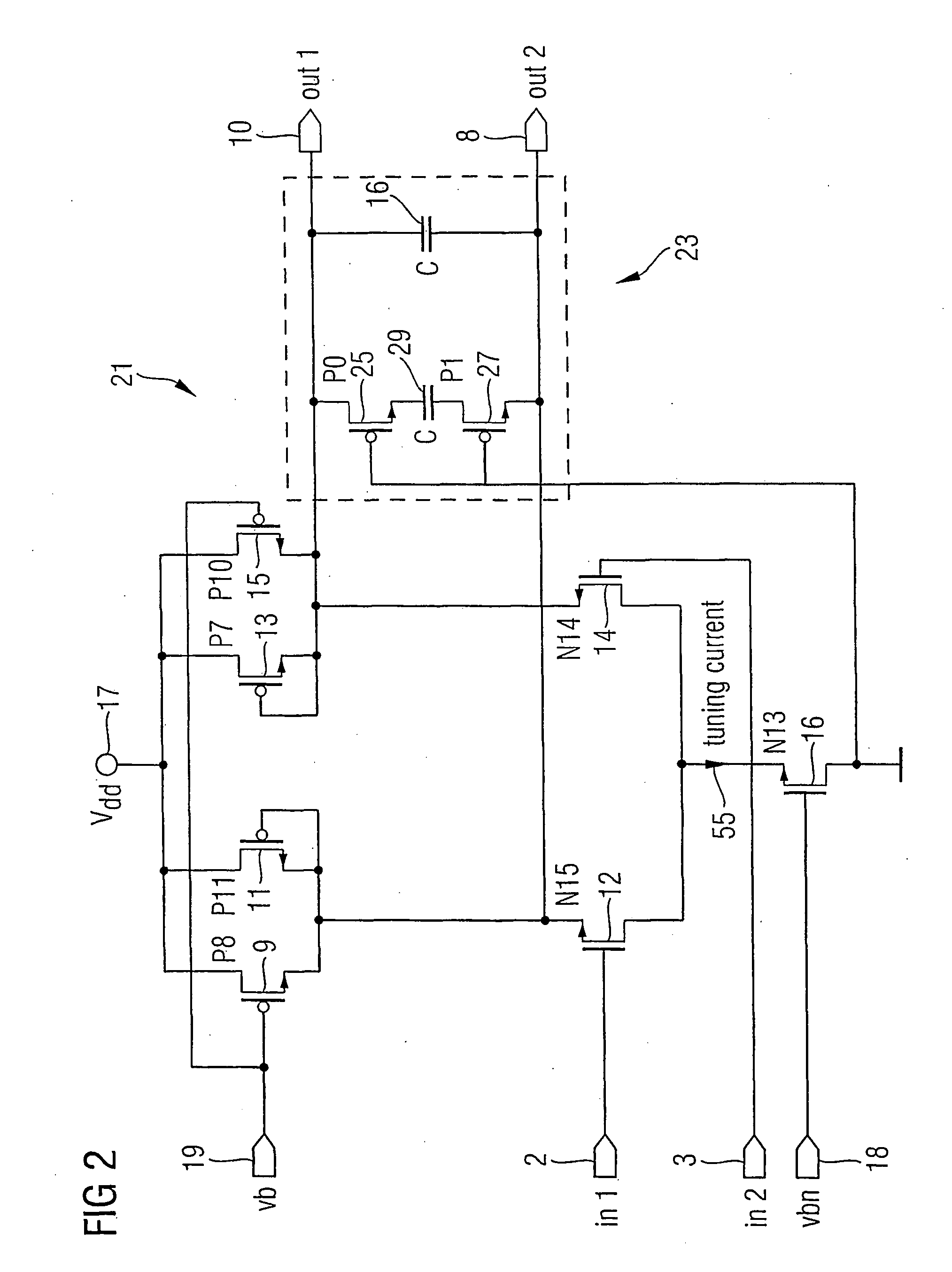 Current-controlled oscillator