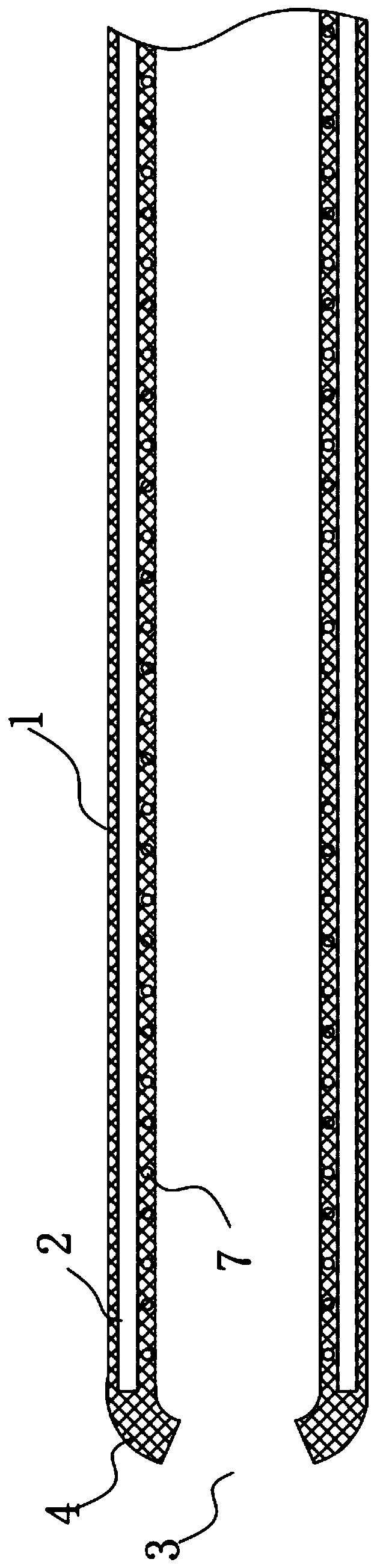 A novel urology flushing device and flushing method