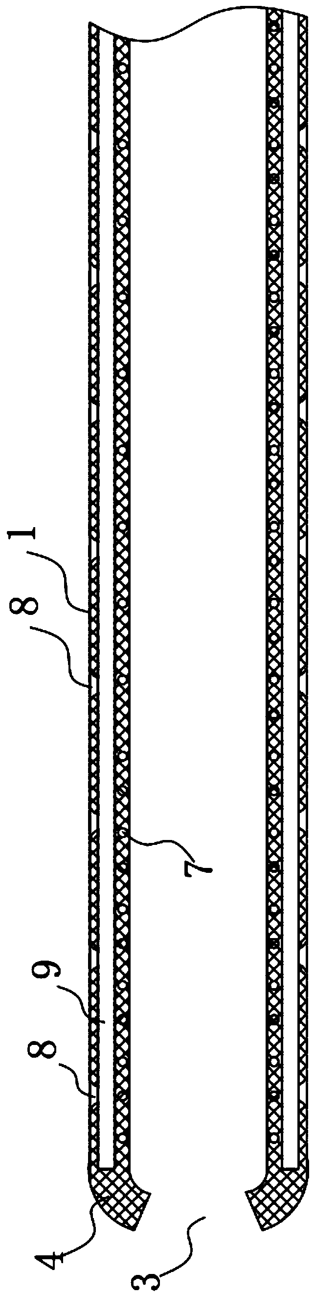 A novel urology flushing device and flushing method