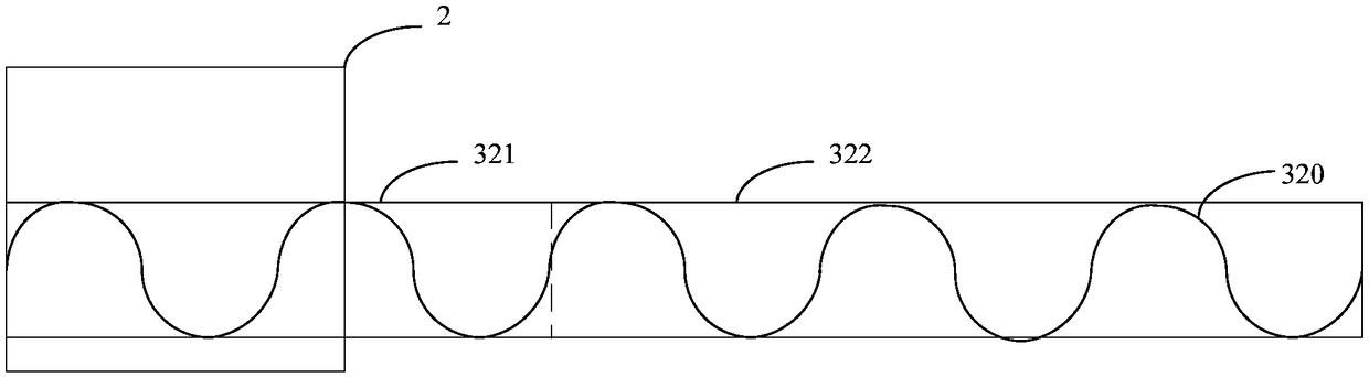 Method, device, apparatus and storage medium for realizing dynamic effect of water ripple